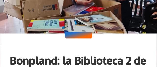 Bonpland: la Biblioteca 2 de Abril recibió una donación de libros para ampliar su colección